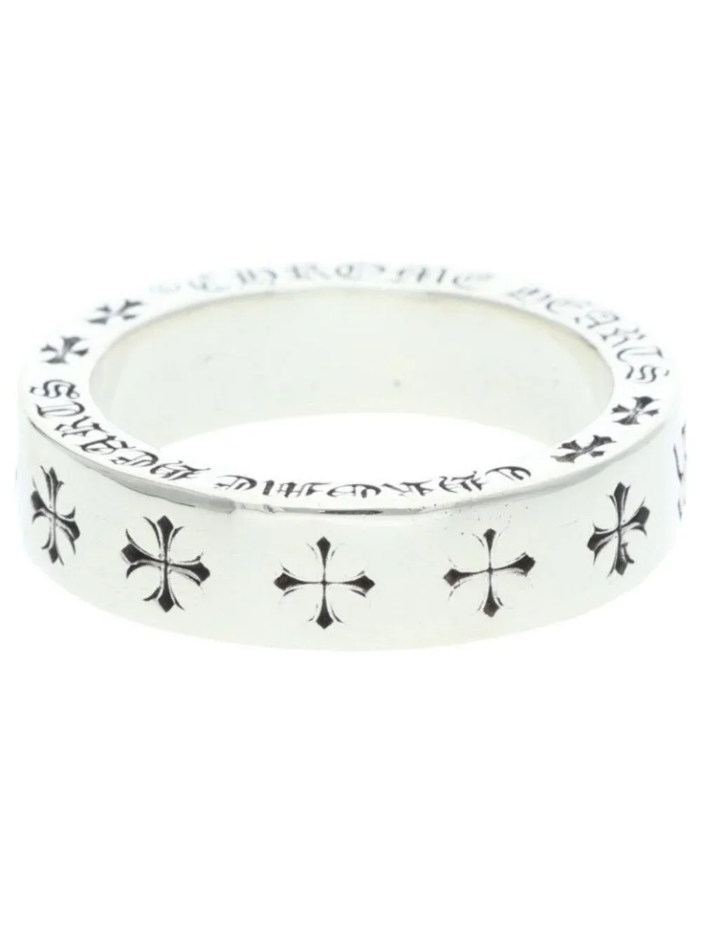 Chrome Hearts Spacer Forever Silver Ring